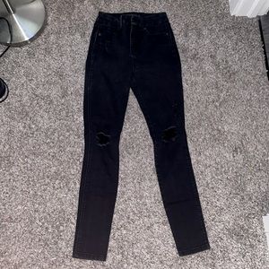 Arizona Black Ripped Jeans